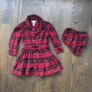 Ralph Lauren Dress and Bloomers 12 Months